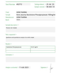 Hemi Pharma Nandrophenyl (NPP) 100mg