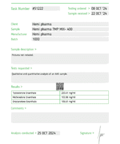 Hemi Pharma Tmp mix 400mg
