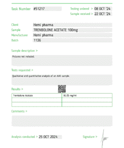 Hemi Pharma Trenbolone Ace