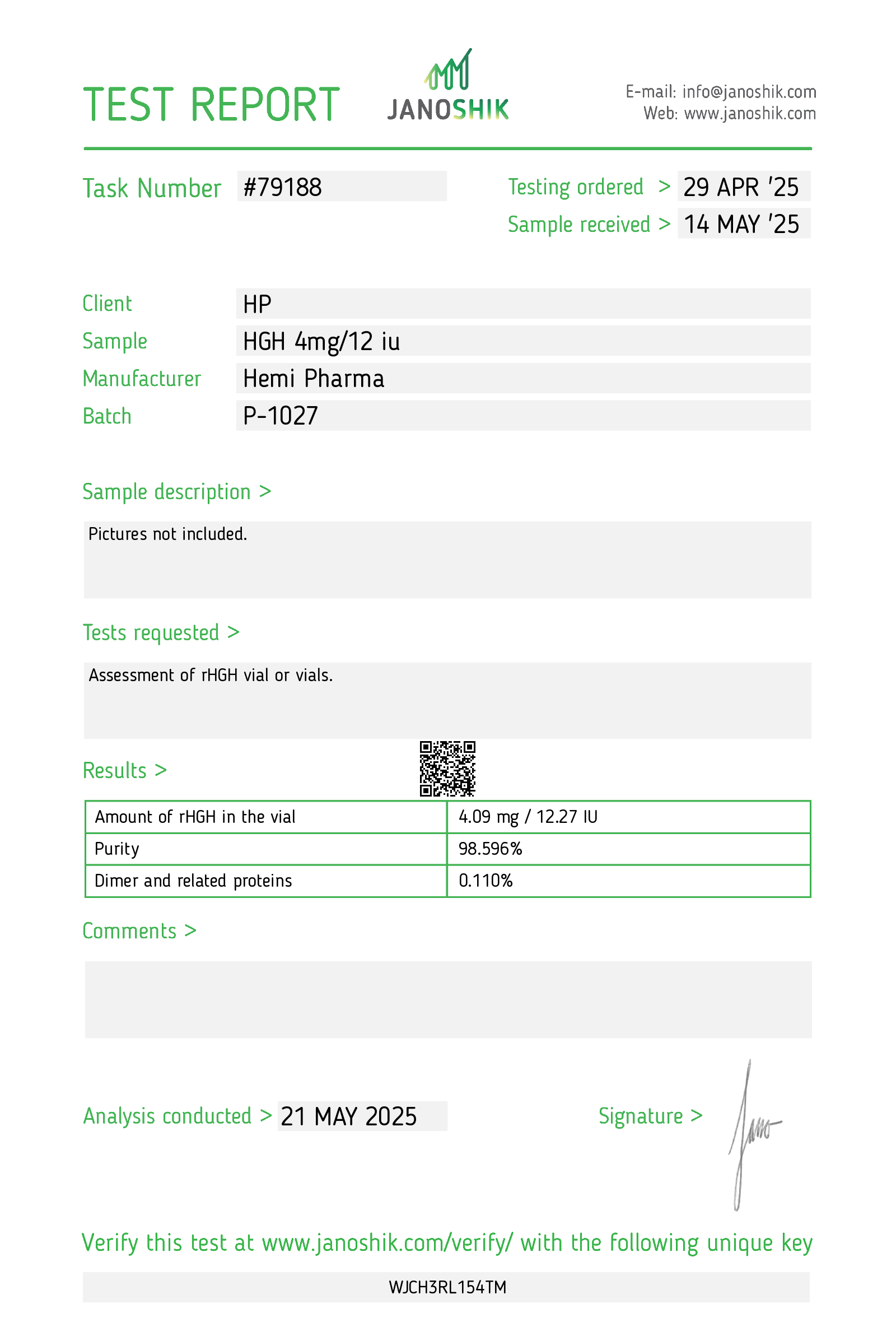 Hemi Pharma HGH Hemi Pharma HGH